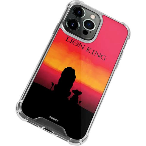 Disney The Lion King Movie Poster Art iPhone 15 Pro Clear Case