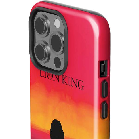 Disney The Lion King Movie Poster Art iPhone 14 Pro Impact Case