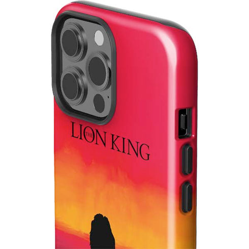 Disney The Lion King Movie Poster Art iPhone 15 Pro Max Impact Case