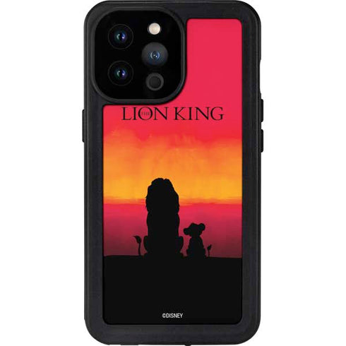 Disney The Lion King Movie Poster Art iPhone 14 Pro Max Waterproof Case