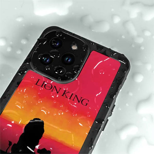 Disney The Lion King Movie Poster Art iPhone 14 Pro Max Waterproof Case