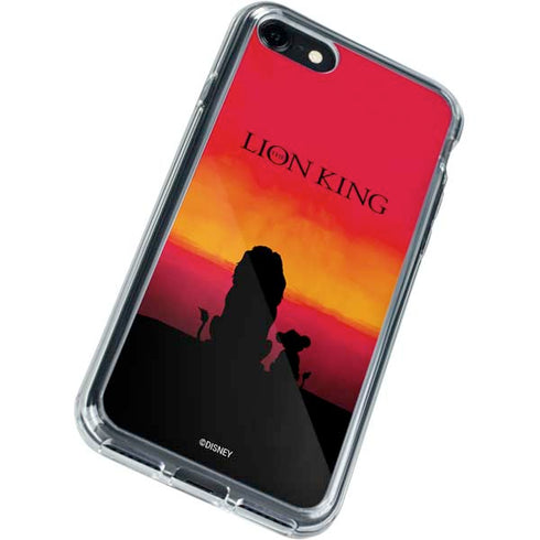 Disney The Lion King Movie Poster Art iPhone SE (2nd & 3rd Gen) Clear Case