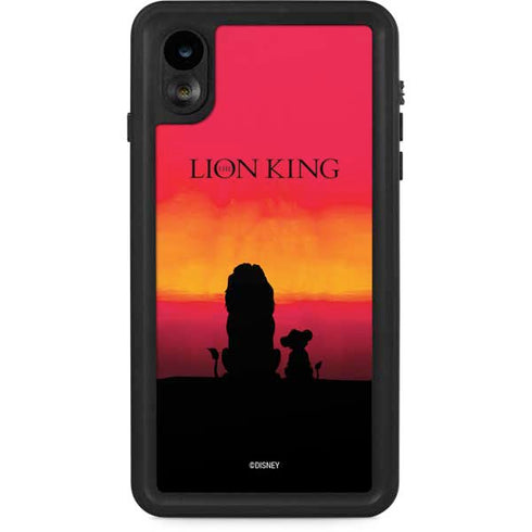 Disney The Lion King Movie Poster Art iPhone XR Waterproof Case