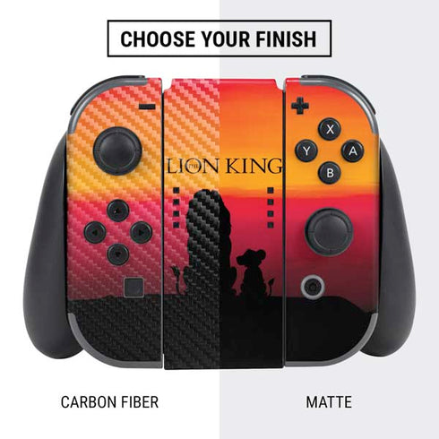 Disney The Lion King Movie Poster Art Nintendo Switch Bundle Skin