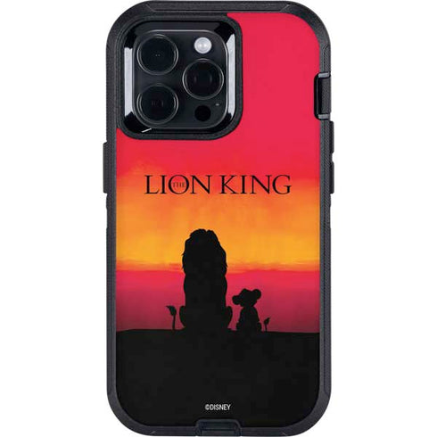 Disney The Lion King Movie Poster Art Otterbox Defender iPhone Skin