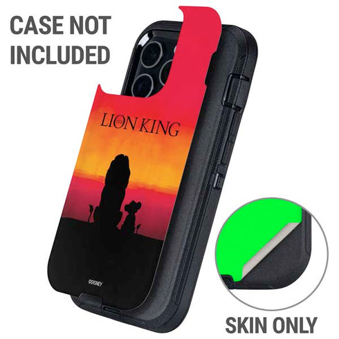 Disney The Lion King Movie Poster Art Otterbox Defender iPhone Skin