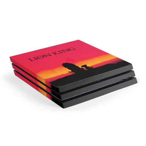 Disney The Lion King Movie Poster Art PS4 Pro Console Skin