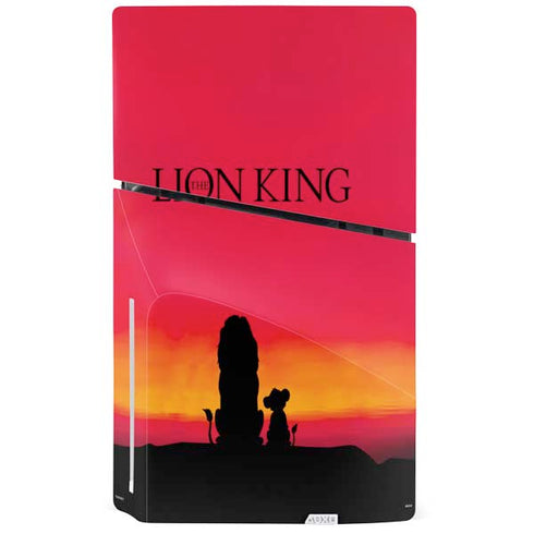 Disney The Lion King Movie Poster Art PS5 Slim Disk Bundle Skin