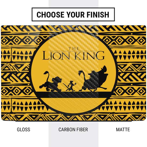 Disney The Lion King Simba Timon and Pumba Tribal Print Dell Vostro Skin