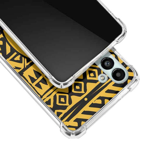Disney The Lion King Simba Timon and Pumba Tribal Print Galaxy A13 5G Clear Case