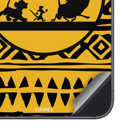 Disney The Lion King Simba Timon and Pumba Tribal Print Galaxy A14 5G Skin
