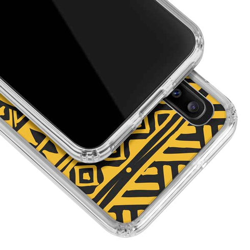 Disney The Lion King Simba Timon and Pumba Tribal Print Galaxy A30 Clear Case