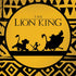 Disney The Lion King Simba Timon and Pumba Tribal Print Galaxy Note 8 Skin