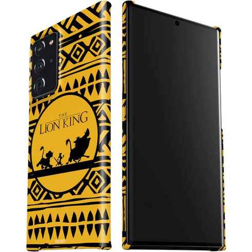Disney The Lion King Simba Timon and Pumba Tribal Print Galaxy Note20 Ultra 5G Lite Case