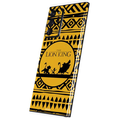 Disney The Lion King Simba Timon and Pumba Tribal Print Galaxy Note20 Ultra 5G Skin