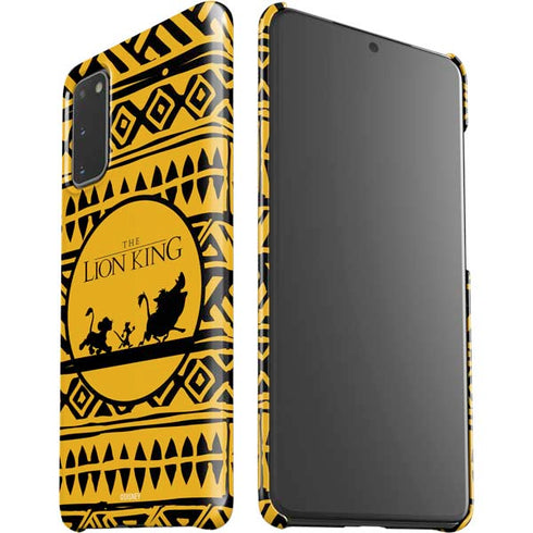 Disney The Lion King Simba Timon and Pumba Tribal Print Galaxy S20 Lite Case
