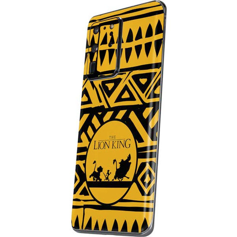 Disney The Lion King Simba Timon and Pumba Tribal Print Galaxy S20 Ultra 5G Skin