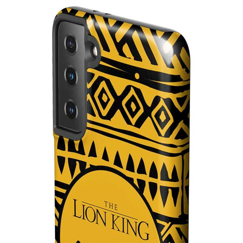 Disney The Lion King Simba Timon and Pumba Tribal Print Galaxy S21 FE Pro Case