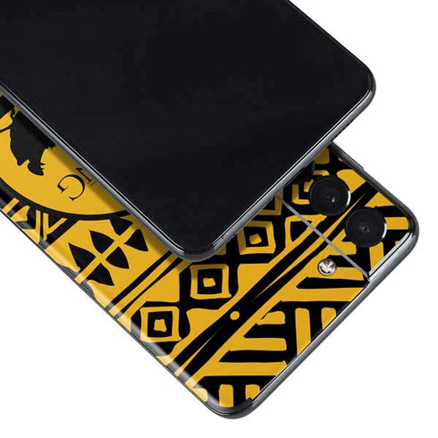 Disney The Lion King Simba Timon and Pumba Tribal Print Galaxy S21 Plus 5G Skin