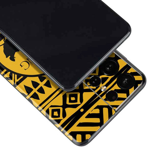 Disney The Lion King Simba Timon and Pumba Tribal Print Galaxy S21 Ultra 5G Skin