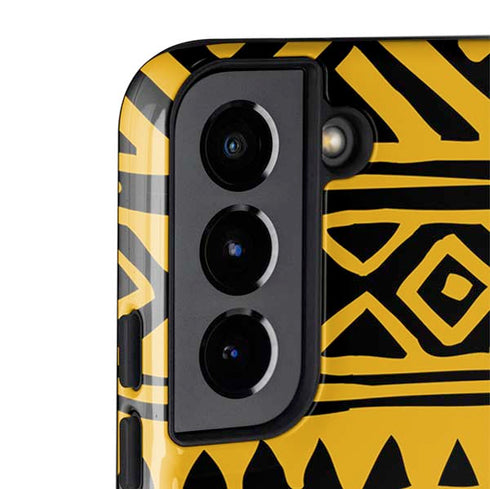 Disney The Lion King Simba Timon and Pumba Tribal Print Galaxy S22 Pro Case