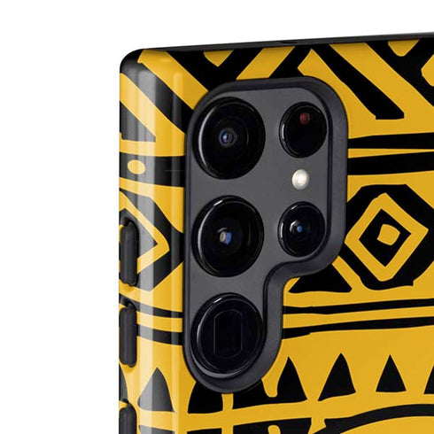 Disney The Lion King Simba Timon and Pumba Tribal Print Galaxy S22 Ultra Pro Case
