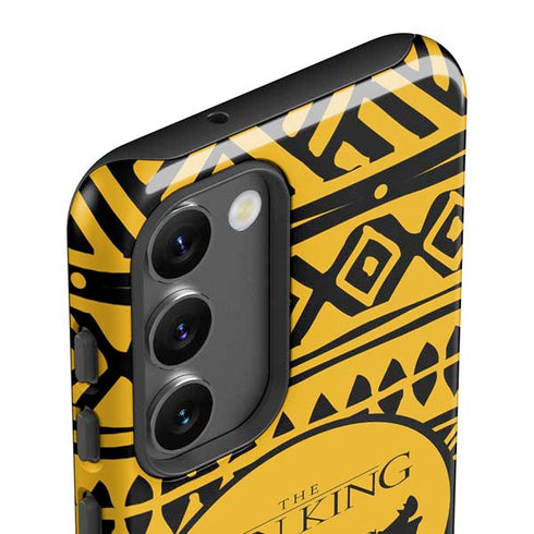 Disney The Lion King Simba Timon and Pumba Tribal Print Galaxy S23 Pro Case