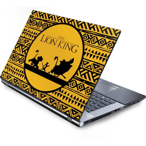 Disney The Lion King Simba Timon and Pumba Tribal Print Generic Laptop Skin
