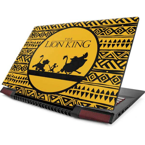 Disney The Lion King Simba Timon and Pumba Tribal Print Lenovo IdeaPad Skin