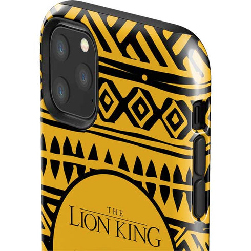 Disney The Lion King Simba Timon and Pumba Tribal Print iPhone 11 Pro Max Impact Case