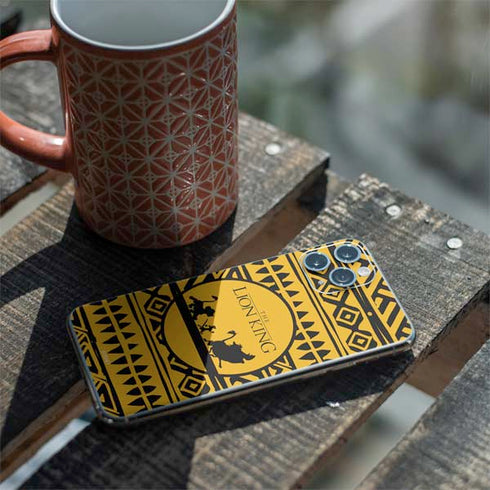 Disney The Lion King Simba Timon and Pumba Tribal Print iPhone 11 Pro Skin