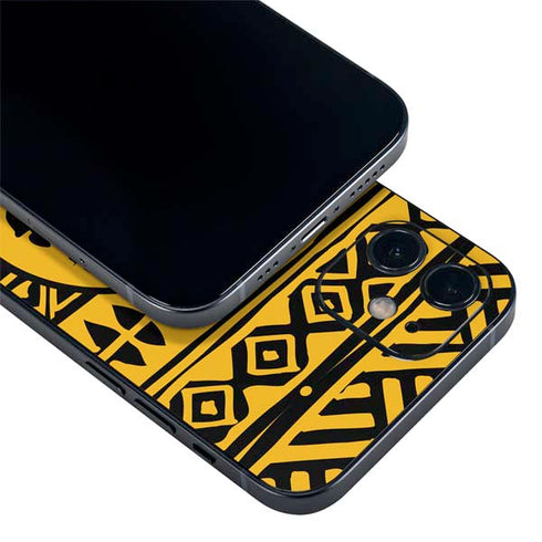 Disney The Lion King Simba Timon and Pumba Tribal Print iPhone 12 Mini Skin