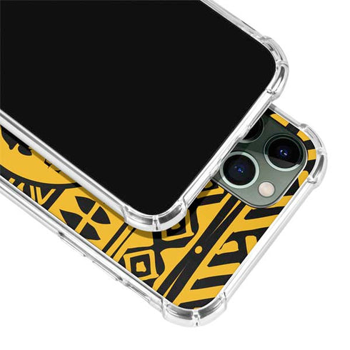 Disney The Lion King Simba Timon and Pumba Tribal Print iPhone 12 Pro Clear Case