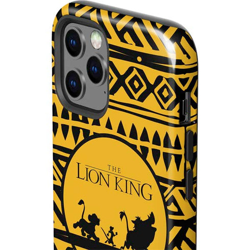 Disney The Lion King Simba Timon and Pumba Tribal Print iPhone 12 Pro Max Impact Case