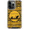 Disney The Lion King Simba Timon and Pumba Tribal Print iPhone 13 Pro Clear Case
