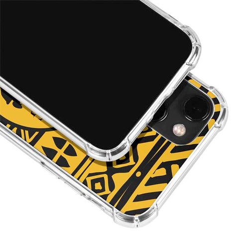 Disney The Lion King Simba Timon and Pumba Tribal Print iPhone 14 Plus Clear Case