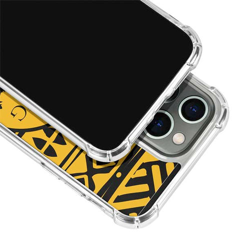 Disney The Lion King Simba Timon and Pumba Tribal Print iPhone 15 Pro Clear Case