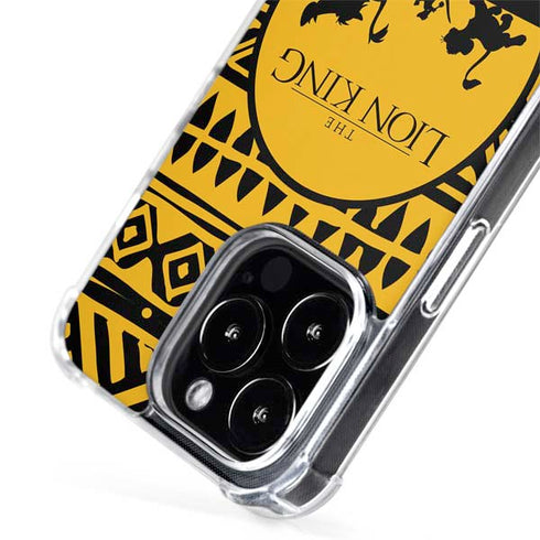 Disney The Lion King Simba Timon and Pumba Tribal Print iPhone 15 Pro Max MagSafe Case