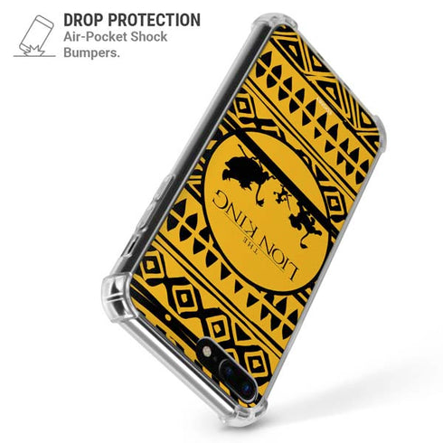 Disney The Lion King Simba Timon and Pumba Tribal Print iPhone 7/8 Plus Clear Case