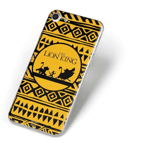 Disney The Lion King Simba Timon and Pumba Tribal Print iPhone 7 Skin
