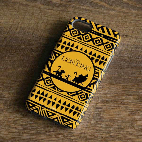 Disney The Lion King Simba Timon and Pumba Tribal Print iPhone 8 Pro Case