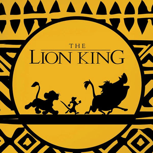 Disney The Lion King Simba Timon and Pumba Tribal Print iPhone XS Max Skin