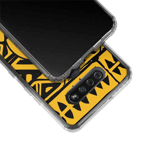 Disney The Lion King Simba Timon and Pumba Tribal Print LG K51/Q51 Clear Case