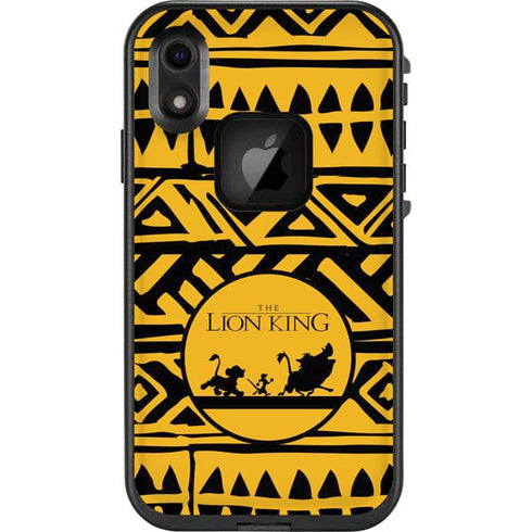 Disney The Lion King Simba Timon and Pumba Tribal Print LifeProof Fre iPhone Skin