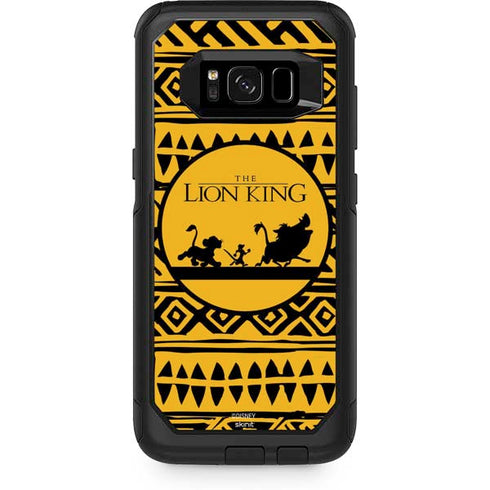 Disney The Lion King Simba Timon and Pumba Tribal Print Otterbox Commuter Galaxy Skin