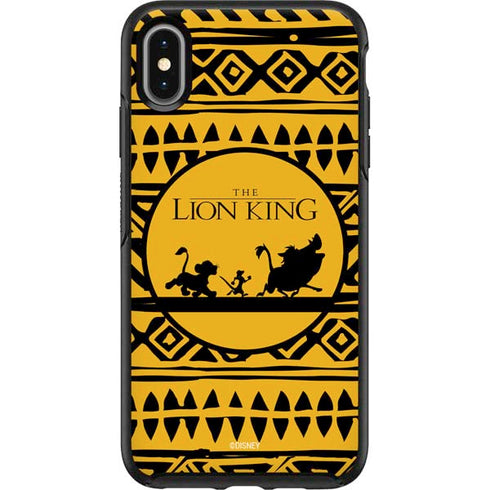 Disney The Lion King Simba Timon and Pumba Tribal Print Otterbox Symmetry iPhone Skin
