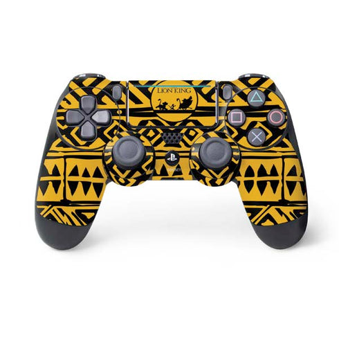 Disney The Lion King Simba Timon and Pumba Tribal Print PS4 Pro/Slim Controller Skin