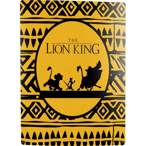 Disney The Lion King Simba Timon and Pumba Tribal Print PS5 Digital Edition Bundle Skin