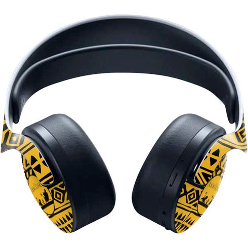 Disney The Lion King Simba Timon and Pumba Tribal Print PULSE 3D Wireless Headset for PS5 Skin
