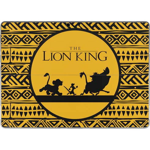 Disney The Lion King Simba Timon and Pumba Tribal Print Surface Pro 8 Skin
